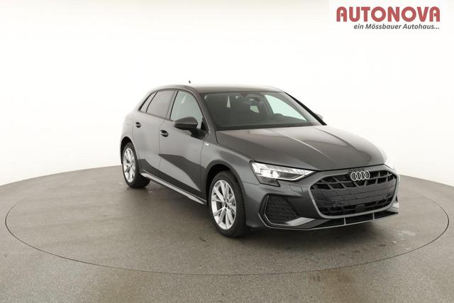 Audi A3 Sportback TFSI 110 kW S line 35 S-tronic S-LINE, AHK, Matrix, Navi, el. Klappe, Kamera, Winter, 3 J.-Garantie 