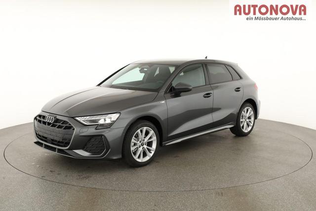 Audi A3 Sportback TFSI 110 kW S line 35 S-tronic S-LINE, AHK, Matrix, Navi, el. Klappe, Kamera, Winter, 3 J.-Garantie 