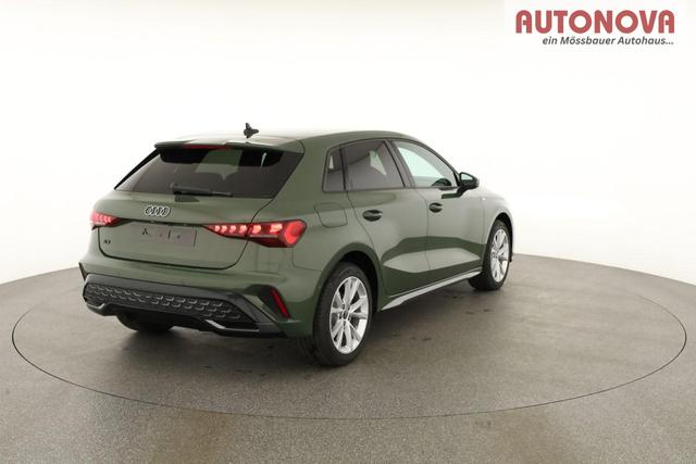 Audi A3 Sportback TFSI 110 kW S line 35 S-tronic S-LINE, AHK, Matrix, Navi, el. Klappe, Kamera, Winter, 3 J.-Garantie 