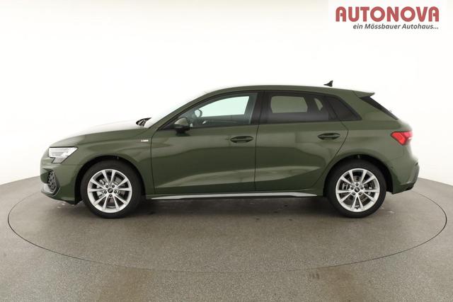 Audi A3 Sportback TFSI 110 kW S line 35 S-tronic S-LINE, AHK, Matrix, Navi, el. Klappe, Kamera, Winter, 3 J.-Garantie 