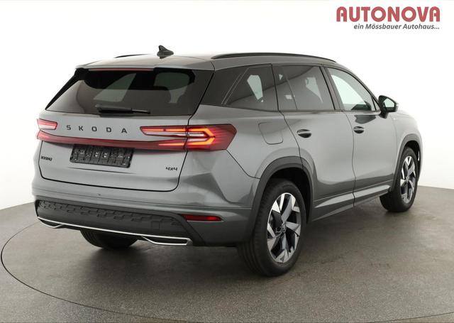 Skoda Kodiaq 2.0 TDI 142 kW 4x4 Sportline DSG Sportline, Pano, AHK, Navi, Matrix, el. Klappe, Side, Winter, 19-Zoll 