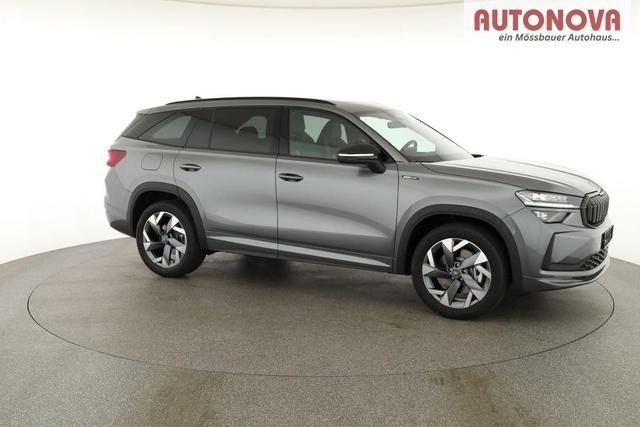 Skoda Kodiaq 2.0 TDI 142 kW 4x4 Sportline DSG Sportline, Pano, AHK, Navi, Matrix, el. Klappe, Side, Winter, 19-Zoll 