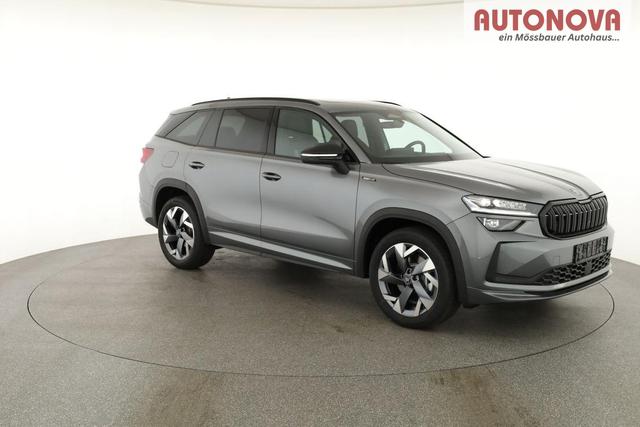 Skoda Kodiaq 2.0 TDI 142 kW 4x4 Sportline DSG Sportline, Pano, AHK, Navi, Matrix, el. Klappe, Side, Winter, 19-Zoll 