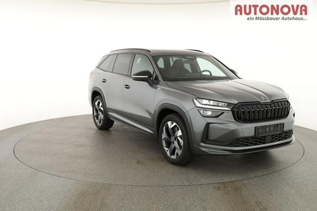 Skoda Kodiaq 2.0 TDI 142 kW 4x4 Sportline DSG Sportline, Pano, AHK, Navi, Matrix, el. Klappe, Side, Winter, 19-Zoll 