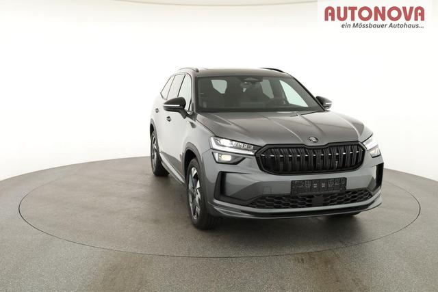 Skoda Kodiaq 2.0 TDI 142 kW 4x4 Sportline DSG Sportline, Pano, AHK, Navi, Matrix, el. Klappe, Side, Winter, 19-Zoll 