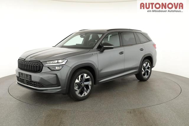 Skoda Kodiaq 2.0 TDI 142 kW 4x4 Sportline DSG Sportline, Pano, AHK, Navi, Matrix, el. Klappe, Side, Winter, 19-Zoll 