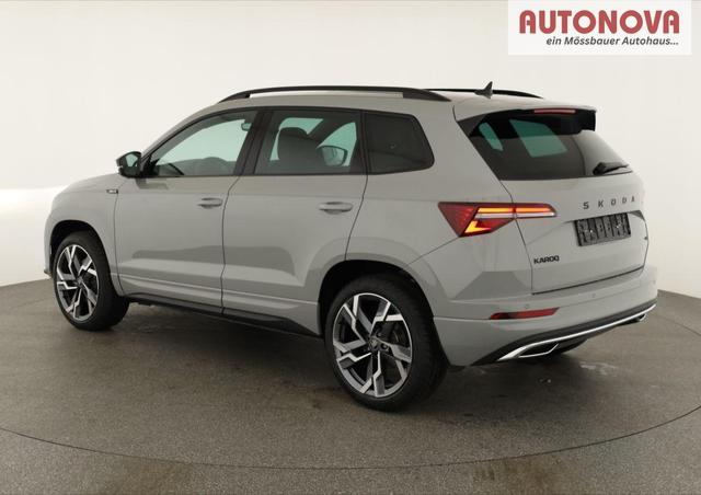 Skoda Karoq Sportline 4x4 2.0 TSI DSG Sportline, Pano, AHK, Navi, Matrix, Side, Winter, 5 J.-Garantie 