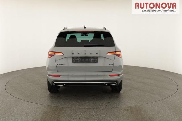 Skoda Karoq Sportline 4x4 2.0 TSI DSG Sportline, Pano, AHK, Navi, Matrix, Side, Winter, 5 J.-Garantie 