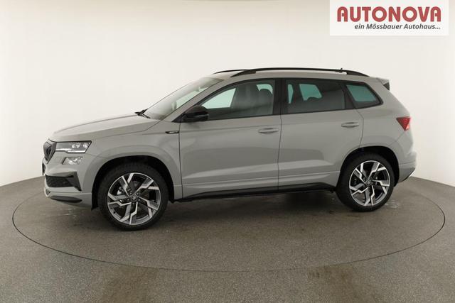 Skoda Karoq Sportline 4x4 2.0 TSI DSG Sportline, Pano, AHK, Navi, Matrix, Side, Winter, 5 J.-Garantie 