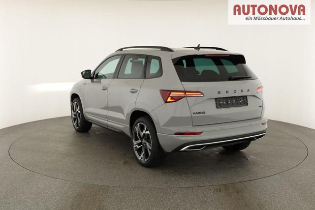 Skoda Karoq Sportline 4x4 2.0 TSI DSG Sportline, Pano, AHK, Navi, Matrix, Side, Winter, 5 J.-Garantie 