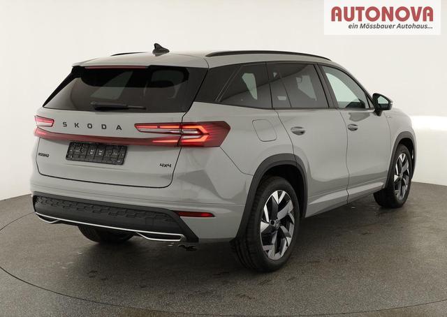 Skoda Kodiaq 2.0 TDI 142 kW 4x4 Sportline DSG Sportline, Pano, AHK, Navi, Matrix, el. Klappe, Side, Winter, 19-Zoll, 4 J.-Garantie 