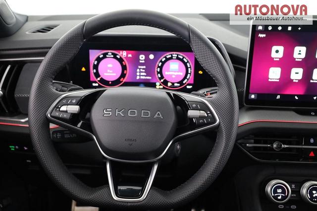 Skoda Kodiaq 2.0 TDI 142 kW 4x4 Sportline DSG Sportline, Pano, AHK, Navi, Matrix, el. Klappe, Side, Winter, 19-Zoll, 4 J.-Garantie 