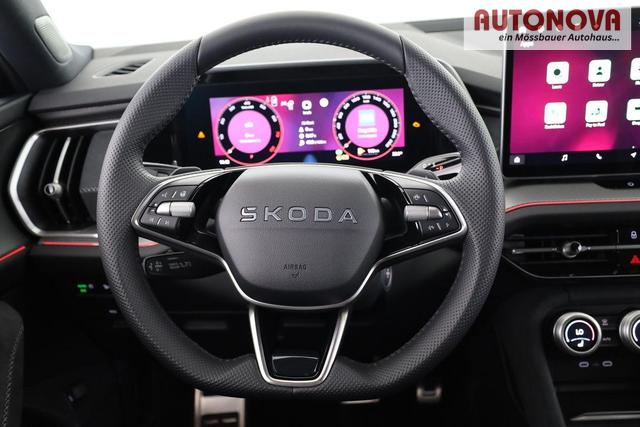 Skoda Kodiaq 1.5 TSI mHEV 110 kW Sportline DSG Sportline, AHK, Navi, Matrix, el. Klappe, Side, Winter, 19-Zoll 