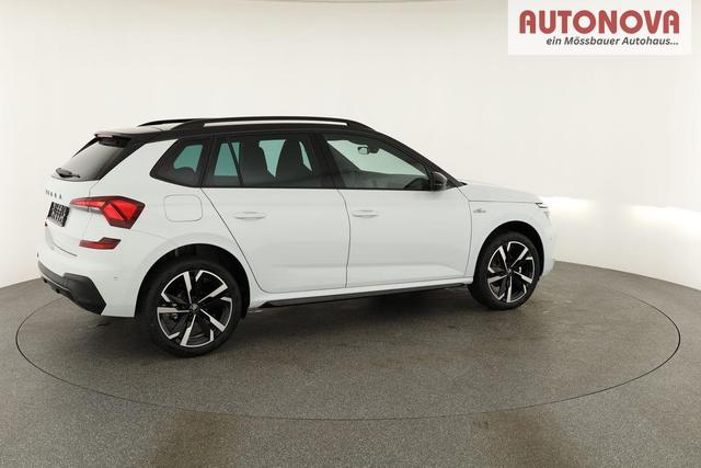 Skoda Kamiq Monte Carlo 1.0 TSI DSG Carlo, Pano, AHK, Navi, Matrix, el.Klappe, 18-Zoll, 5 J.-Garantie 