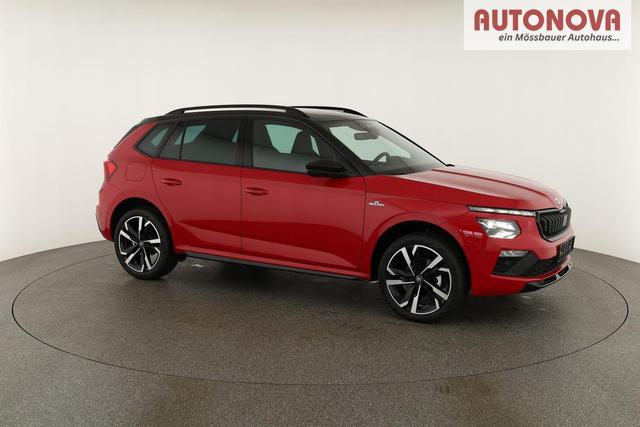 Skoda Kamiq Monte Carlo 1.5 TSI Carlo, Pano, AHK, Matrix, Navi, el. Klappe, 18-Zoll, 5 J.-Garantie 