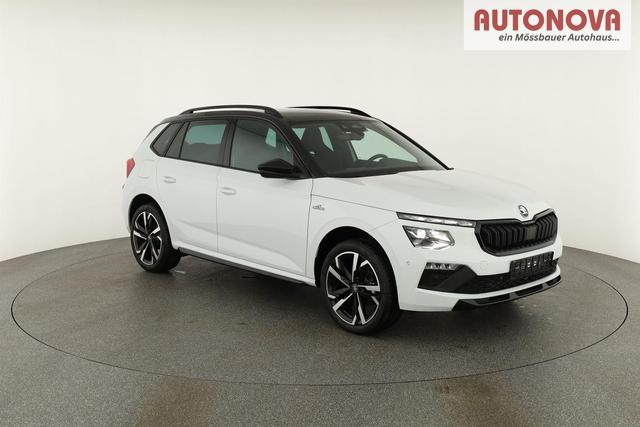 Skoda Kamiq Monte Carlo 1.5 TSI Carlo, Pano, AHK, Matrix, Navi, el. Klappe, 18-Zoll, 5 J.-Garantie 