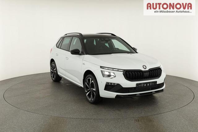 Skoda Kamiq Monte Carlo 1.5 TSI Carlo, Pano, AHK, Matrix, Navi, el. Klappe, 18-Zoll, 5 J.-Garantie 