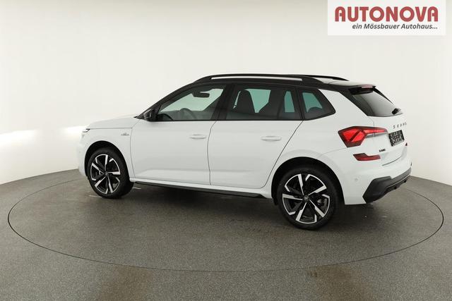 Skoda Kamiq Monte Carlo 1.5 TSI Carlo, Pano, AHK, Matrix, Navi, el. Klappe, 18-Zoll, 5 J.-Garantie 
