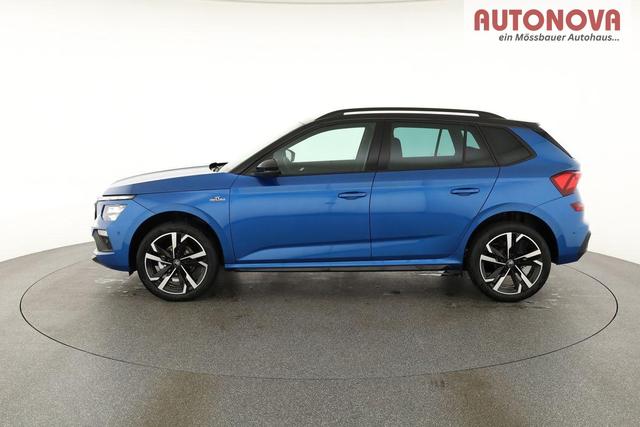 Skoda Kamiq Monte Carlo 1.5 TSI DSG Carlo, Pano, AHK, Matrix, Navi, Side, 18-Zoll, 5 J.-Garantie 