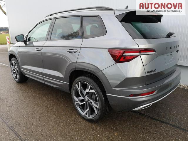 Skoda Karoq Sportline 2.0TDI DSG 4x4 AHK Matrix Pano Sound Leder 19 Zoll 