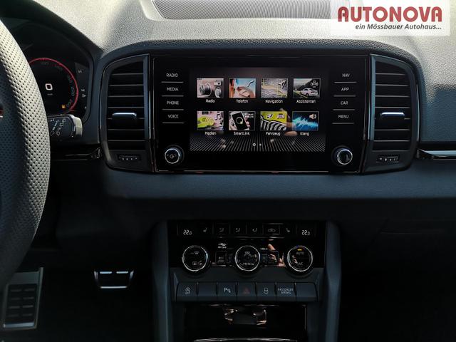 Skoda Karoq Sportline 2.0TDI DSG 4x4 AHK Matrix Pano Sound Leder 19 Zoll 