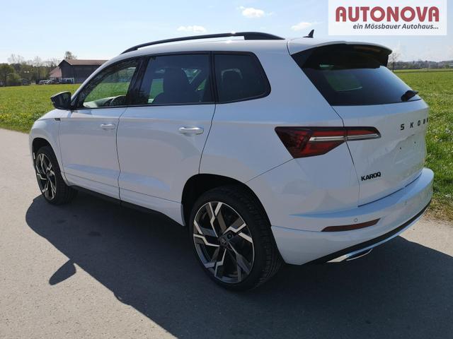 Skoda Karoq Sportline 2.0TDI DSG 4x4 AHK Matrix Leder 19 Zoll 