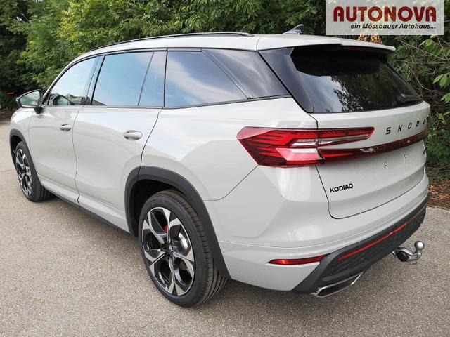 Skoda Kodiaq 2.0 TSI 195 kW 4x4 RS DSG Standh. Leder 360 AHK 7 Sitzer Pano Head GV5 
