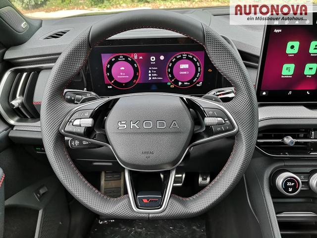Skoda Kodiaq 2.0 TSI 195 kW 4x4 RS DSG Standh. Leder 360 AHK 7 Sitzer Pano Head GV5 