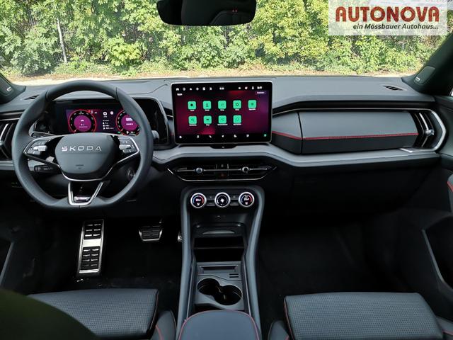 Skoda Kodiaq 2.0 TSI 195 kW 4x4 RS DSG Standh. Leder 360 AHK 7 Sitzer Pano Head GV5 