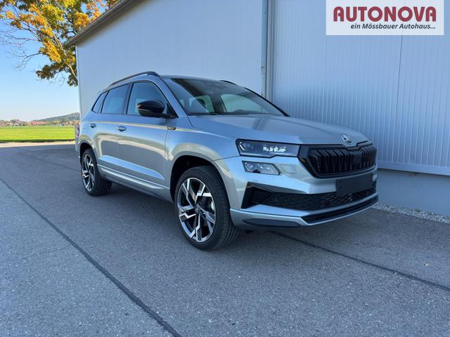 Skoda Karoq Sportline 2.0TDI DSG 4x4 AHK Matrix Leder 19 Zoll 