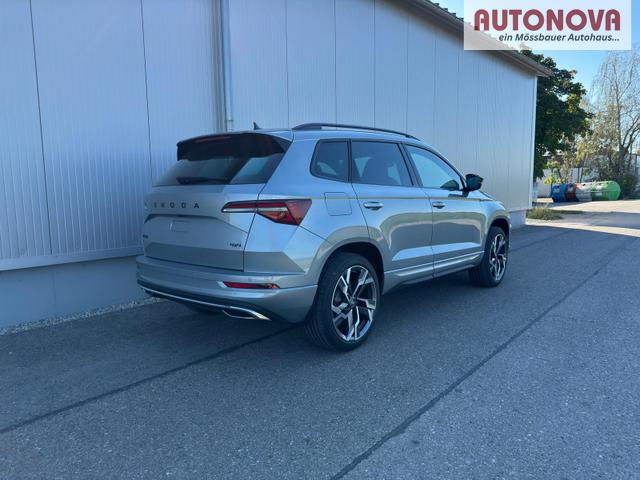 Skoda Karoq Sportline 2.0TDI DSG 4x4 AHK Matrix Leder 19 Zoll 