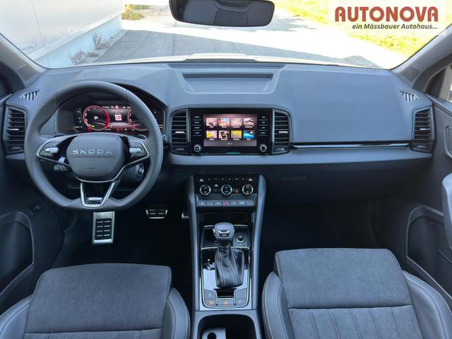 Skoda Karoq Sportline 2.0TDI DSG 4x4 AHK Matrix Leder 19 Zoll 