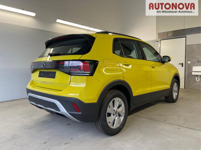Volkswagen / T-Cross / Gelb / / / 95PS PDC vo+hi+Sitzheizung+App+Side+Travel+Stau+ACC+Klima