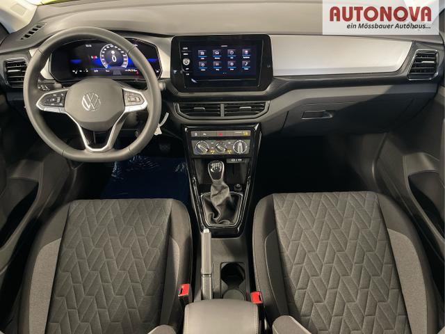 Volkswagen / T-Cross / Gelb / / / 95PS PDC vo+hi+Sitzheizung+App+Side+Travel+Stau+ACC+Klima