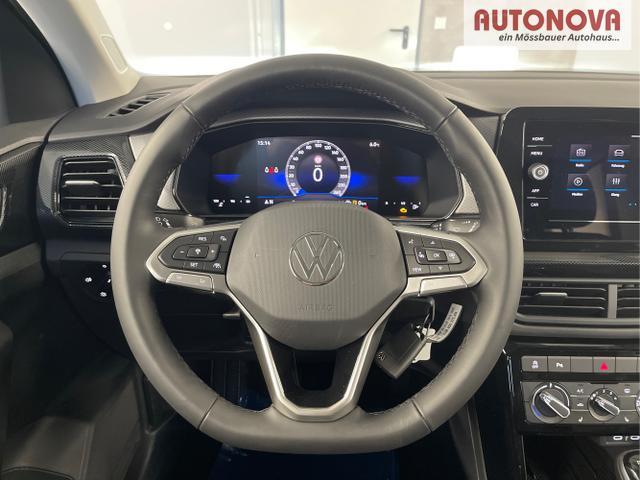 Volkswagen / T-Cross / Gelb / / / 95PS PDC vo+hi+Sitzheizung+App+Side+Travel+Stau+ACC+Klima