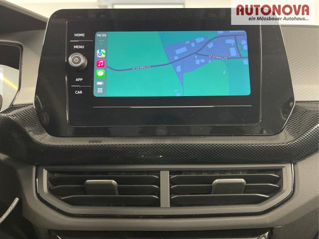Volkswagen / T-Cross / Gelb / / / 95PS PDC vo+hi+Sitzheizung+App+Side+Travel+Stau+ACC+Klima