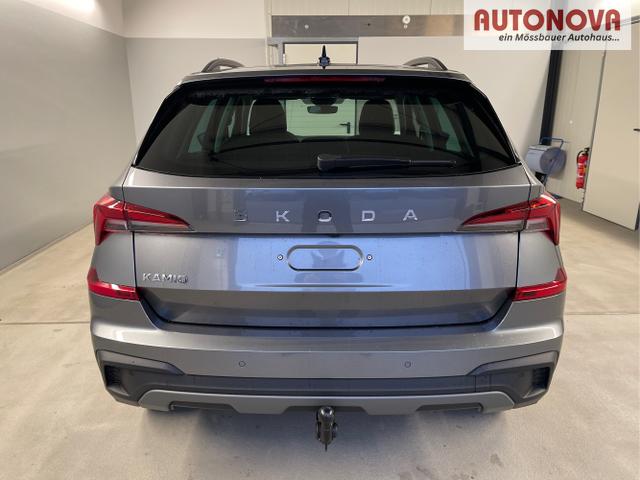 Skoda / KAMIQ / Grau / / / 115PS DSG Matrix+AHK+Kamera+PDC vor+hi+Kessy+Sitzheizung+GVL