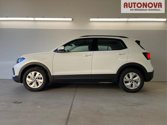 Volkswagen / T-Cross / Wei&szlig; / / / 95PS PDC vo+hi+Shz+App+Side+Travel