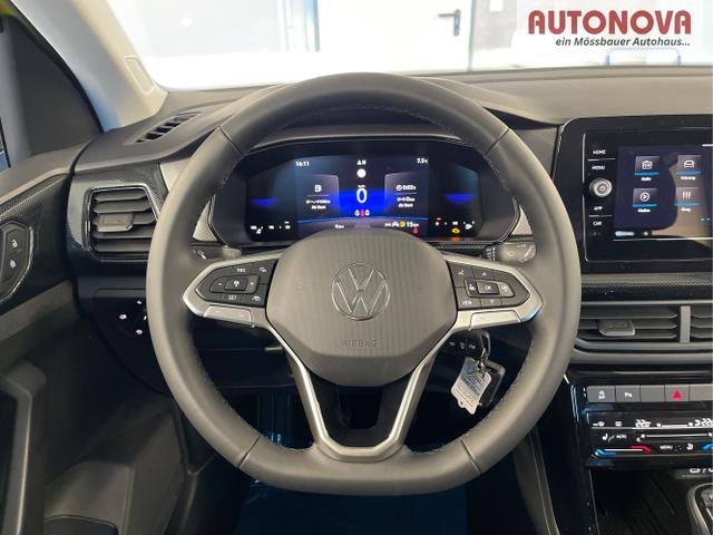 Volkswagen / T-Cross / Wei&szlig; / / / 95PS PDC vo+hi+Shz+App+Side+Travel
