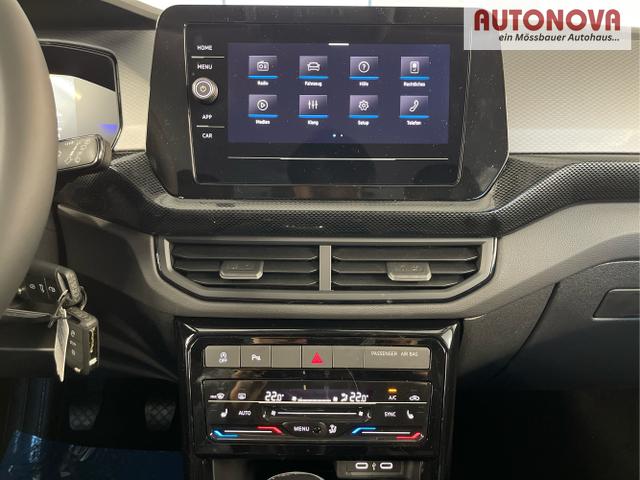 Volkswagen / T-Cross / Wei&szlig; / / / 95PS PDC vo+hi+Shz+App+Side+Travel
