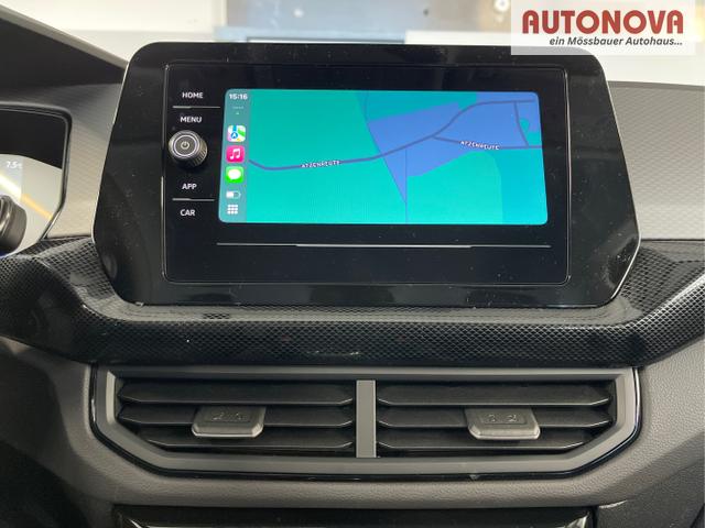Volkswagen / T-Cross / Wei&szlig; / / / 95PS PDC vo+hi+Shz+App+Side+Travel