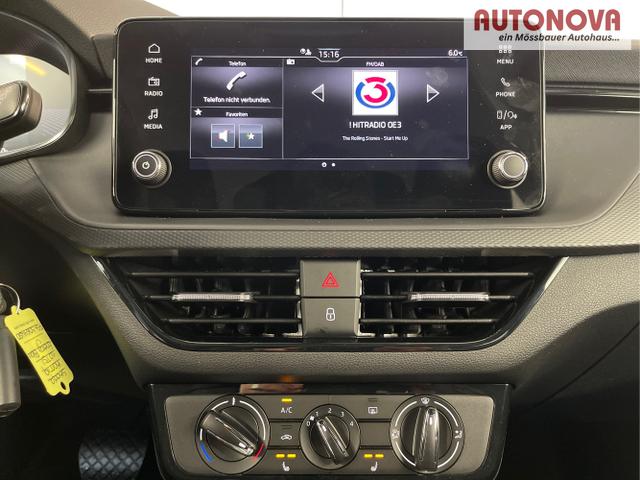 Skoda / KAMIQ / Blau / / / 115PS DSG AHK+16 Zoll Alu+Sitzheizung+App-Connect+GVL