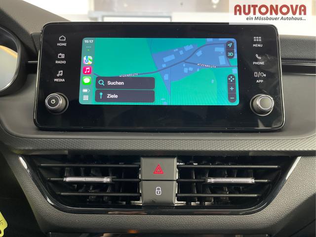Skoda / KAMIQ / Blau / / / 115PS DSG AHK+16 Zoll Alu+Sitzheizung+App-Connect+GVL