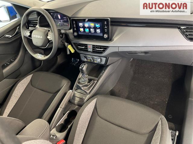 Skoda / KAMIQ / Blau / / / 115PS DSG AHK+16 Zoll Alu+Sitzheizung+App-Connect+GVL