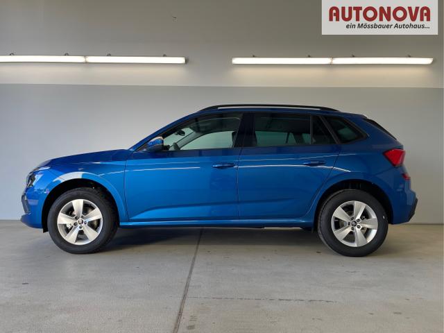 Skoda / KAMIQ / Blau / / / 115PS DSG AHK+Kamera+Kessy+PDC+Winterpaket+Alu16+GVL