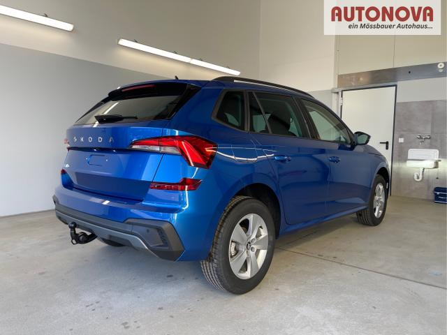 Skoda / KAMIQ / Blau / / / 115PS DSG AHK+Kamera+Kessy+PDC+Winterpaket+Alu16+GVL