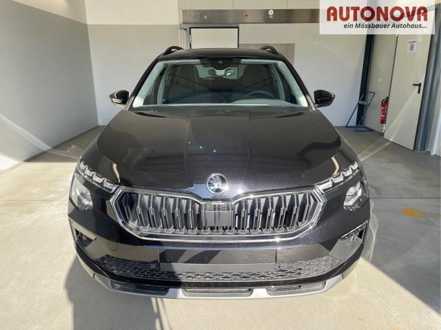 Skoda / KAMIQ / Schwarz / / / 115PS DSG Matrix+AHK+Kamera+PDC vor+hi+Kessy+Sitzheizung+GVL