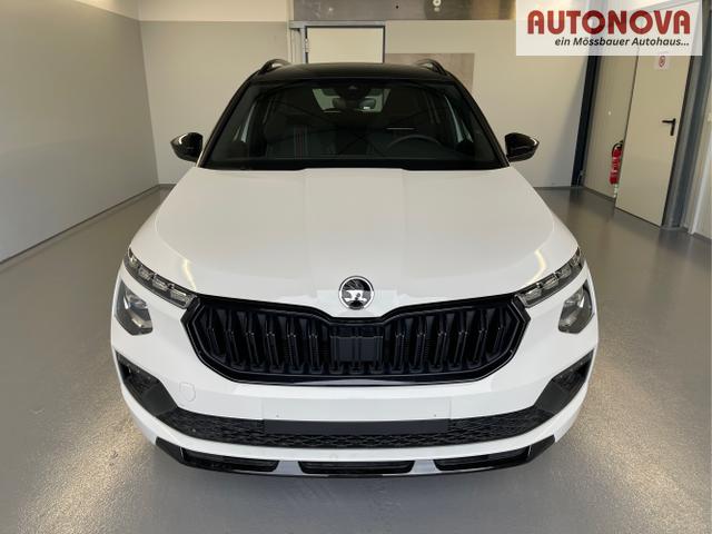 Skoda / KAMIQ / Wei&szlig; / / / 115PS DSG AHK+Navi+Matrix+GV5+Pano+Kessy+Kamera+Alu17+Sitzheiz