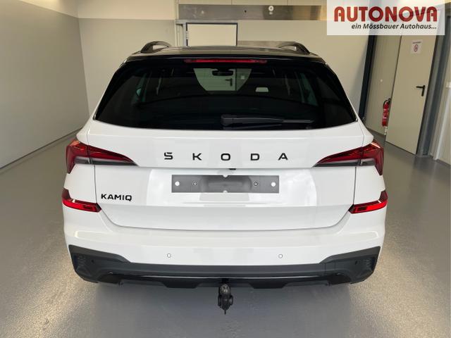 Skoda / KAMIQ / Wei&szlig; / / / 115PS DSG AHK+Navi+Matrix+GV5+Pano+Kessy+Kamera+Alu17+Sitzheiz