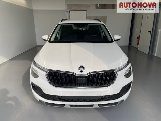 Skoda / KAMIQ / Wei&szlig; / / / 115PS DSG AHK+Kamera+Kessy+PDC+Winterpaket+Alu16+GVL